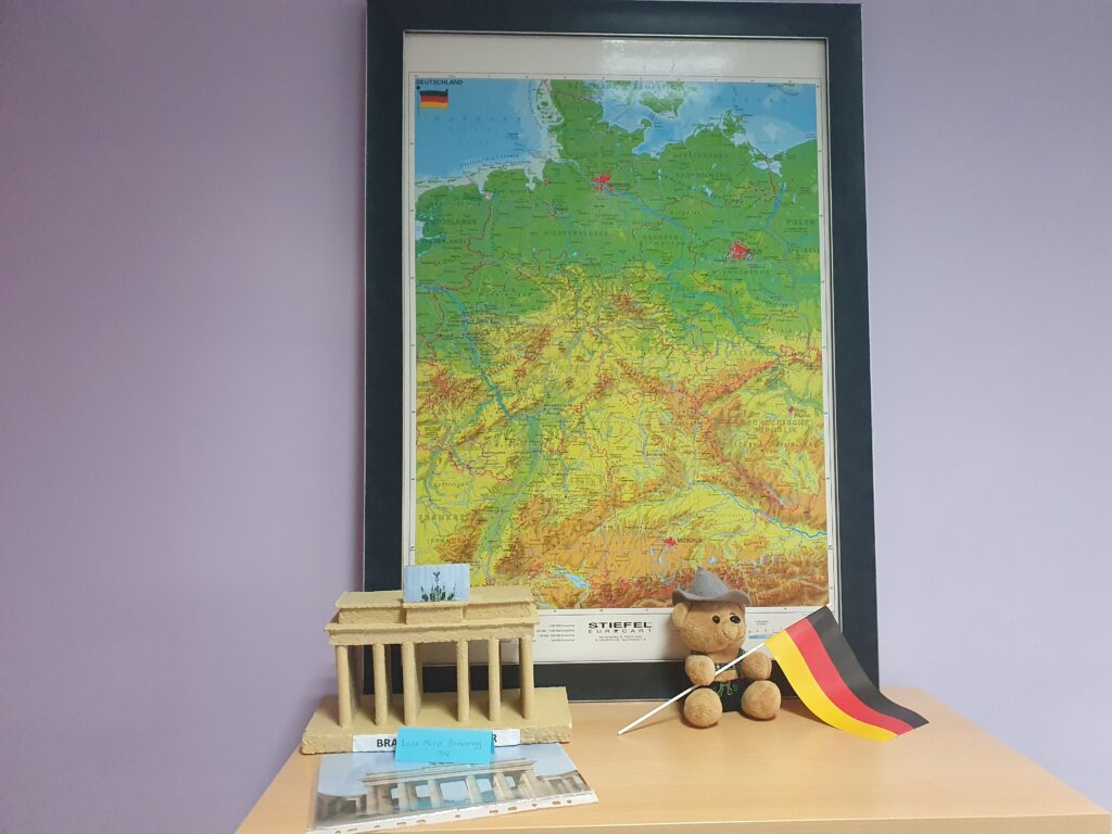 Picture of German map