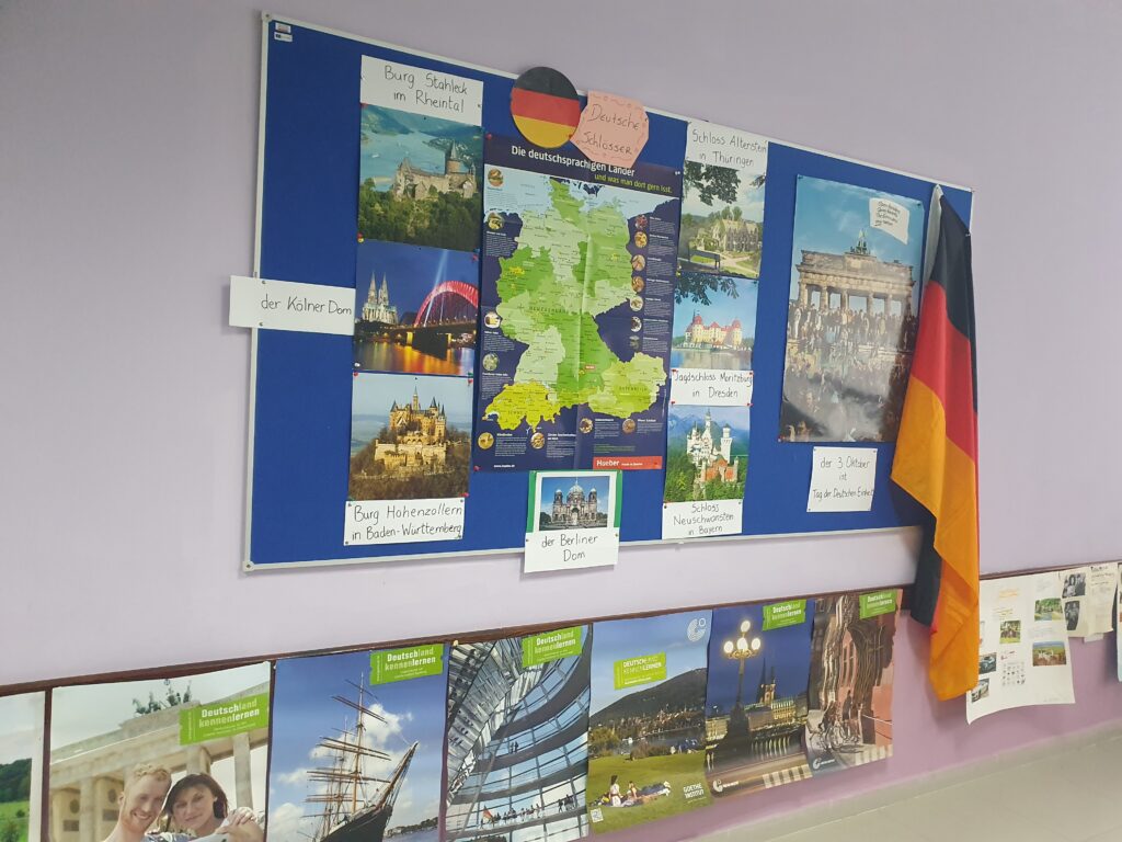 German noticeboard picture