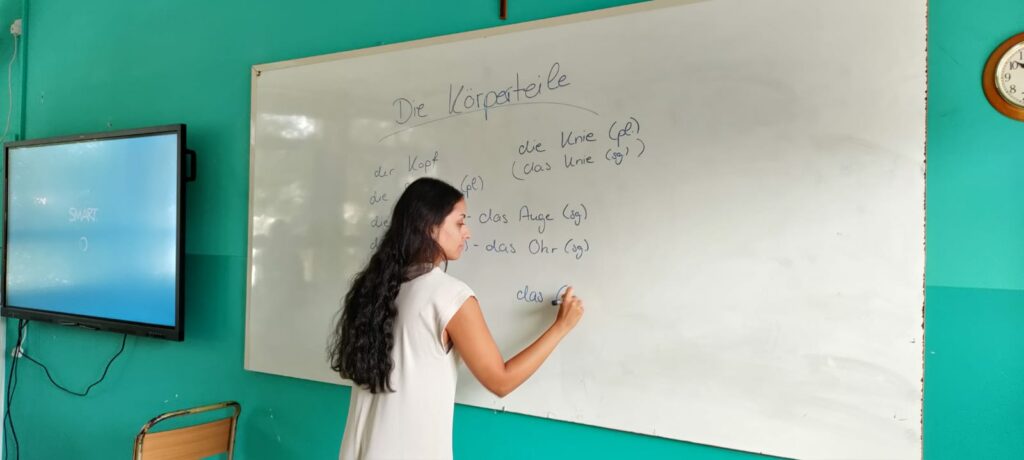 Picture of teacher