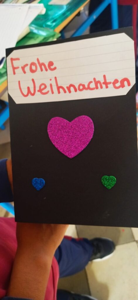 Picture of a German Christmas card