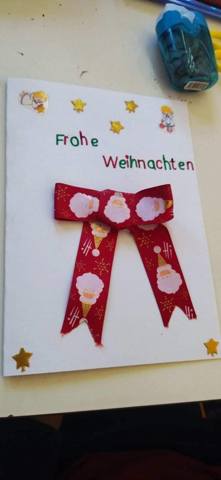 Picture of a German Christmas card