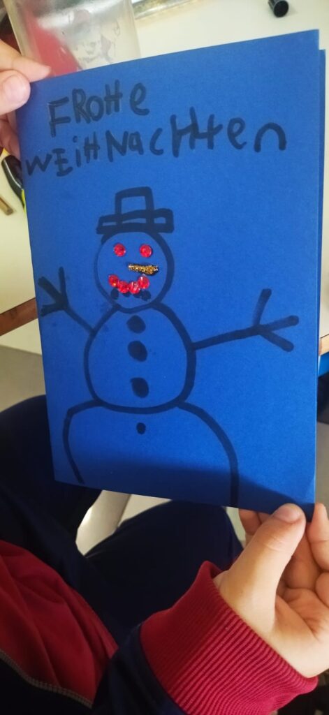 Picture of a German Christmas card
