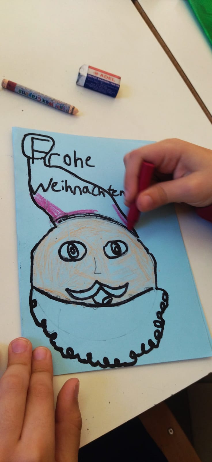 Picture of a German Christmas card