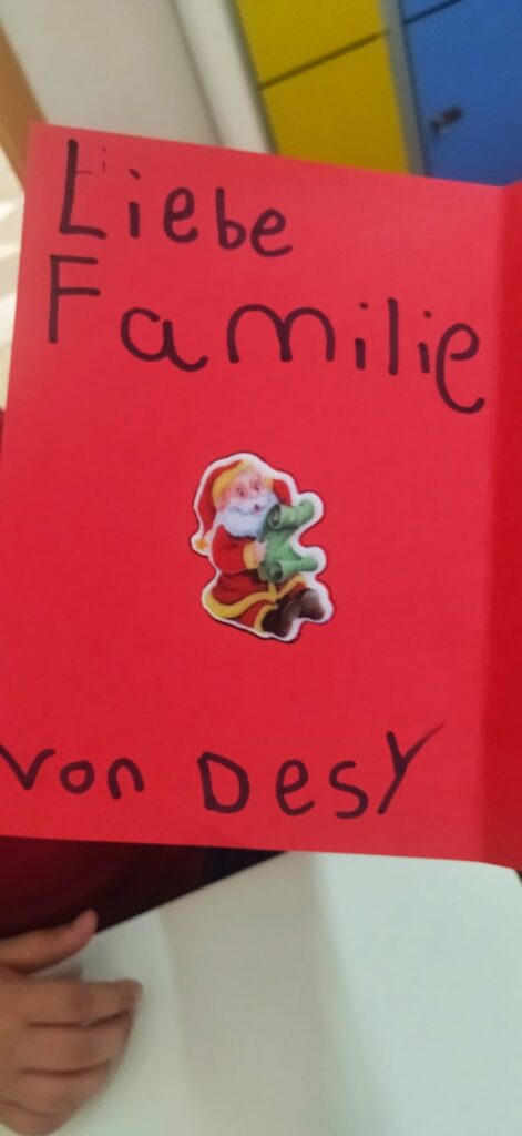 Picture of a German Christmas card