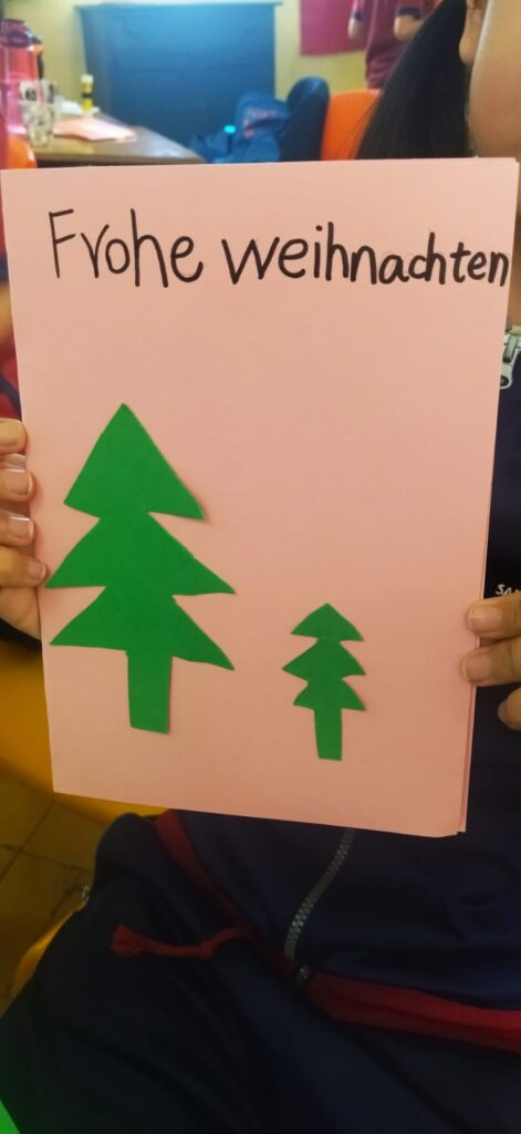 Picture of a German Christmas card