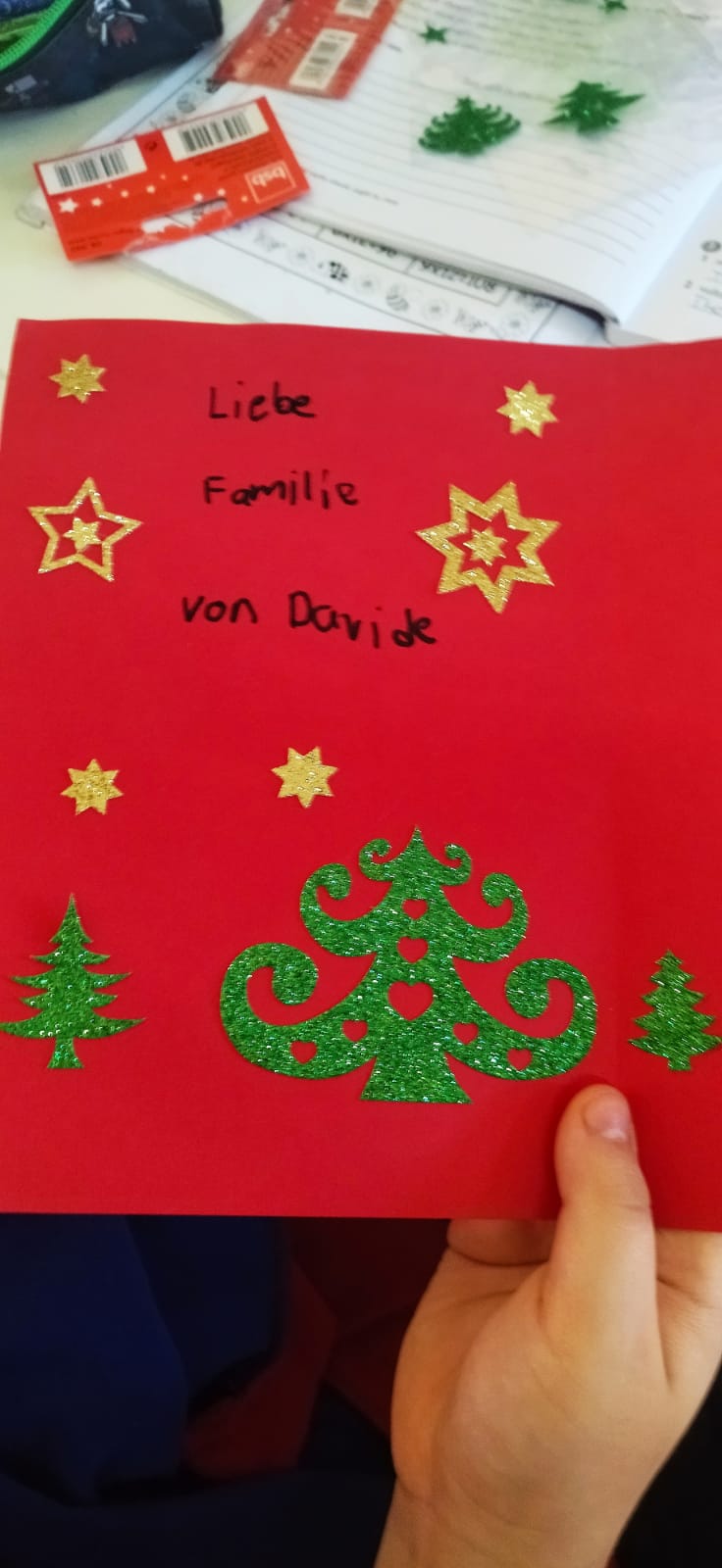 Picture of a German Christmas card